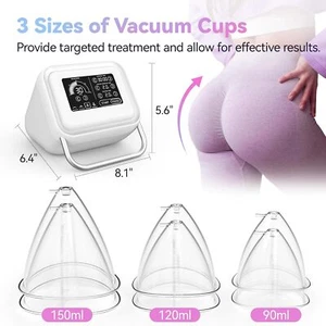 Máquina de levantamiento de glúteos 150 ml tazas terapia de vacío modelado corporal - Imagen 1 de 15