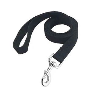 Strong Nylon Dog Leash 5 FT Long Dog Leashes for Medium Large Dogs 5FT Black - Picture 1 of 6