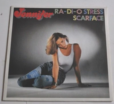 JENNIFER: Ra-Di-O Stress / Scarface 7 pulgadas Record EMI Foto 1 de 4