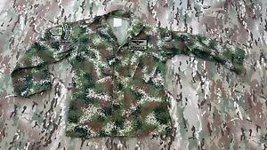 ULTRA RARE Colombian Army BDU Camo COMMANDO Coat Blouse Armada Nacional AOR2 1 - Picture 1 of 18