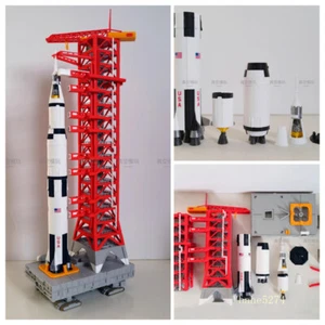 1/400 Scale Saturn-5 Launching Tower Frame Model 3D Build Painted Model Toy - Picture 1 of 20