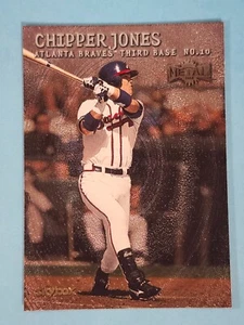 2000 SkyBox Metal Chipper Jones Atlanta Braves #24 - Picture 1 of 2
