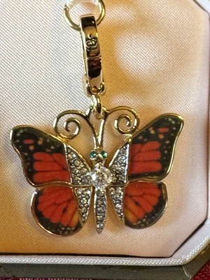 Подвеска-бабочка Juicy Couture Monarch для браслета - Изображение 1 из 3