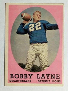 1958 Topps #2 Bobby Layne (EX) - Imagen 1 de 2