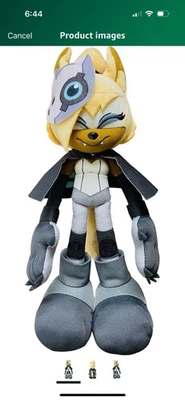 Peluche Whisper the Wolf - Juguete oficial SEGA Sonic the Hedgehog, nuevo Foto 1 de 4