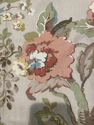 Juego de 2 paneles de cortina neutros Pottery Barn Vanessa 50x63 Foto 1 de 4