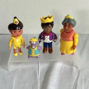 Dora The Explorer Magical Castle Figures Lot of 4 - Picture 1 of 5