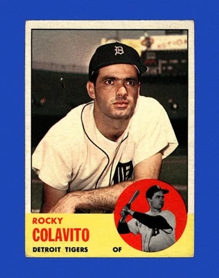 1963 Topps Set-Break #240 Rocky Colavito VG-VGEX *GMCARDS* - Image 1 of 2