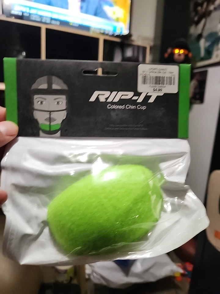 💥Rip It Defense/Defense Pro Mask Chin Cup Replacement Neon Green - Image 1 of 1