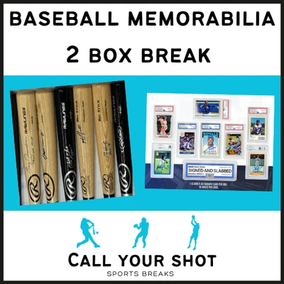 Miami Marlins 2 artículos autografiados BoxBreak en vivo - bate de béisbol y camiseta Foto 1 de 4