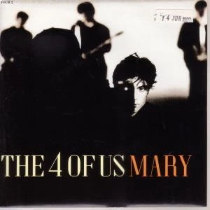 4 of Us Mary 7" vinyl UK Cbs with release date sticker on front of pic sleeve - Image 1 of 3