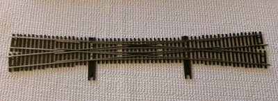 Shinohara Track HO Code 100 níquel plata doble deslizamiento interruptor pista Foto 1 de 3