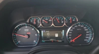 Yukon XL 1500 2017 OE velocímetro calibre clúster 125 k millas GMC Foto 1 de 4