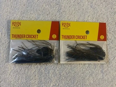 (LOTE DE 2) GRILLO STRIKE KING THUNDER.  1/2 oz.   MORETÓN. Nuevo en paquete Foto 1 de 3