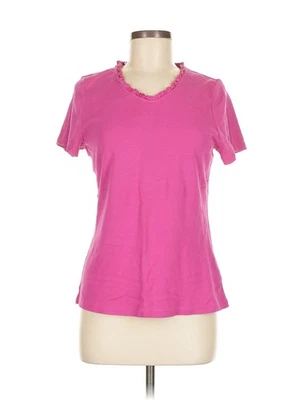 Talbots Outlet Women Pink Active T-Shirt M - Image 1 of 4
