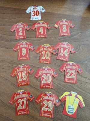 Magnet  Lot 7 magnets just foot 2009 LE MANS maillot ligue 1  - Photo 1/2