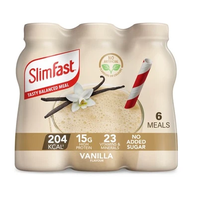 SlimFast Ready To Drink Shake, Meal Replacement Shakes for Weight Loss and - Image 1 of 4