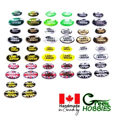 RC 1/10 Land Rover Handmade Scale Emblem Badge Discovery Defender d90 TRX4 D110 - Image 1 of 4