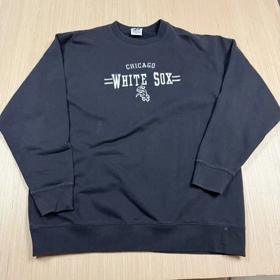Sudadera vintage Chicago White Sox XL y2k logotipo bordado pesado Foto 1 de 4