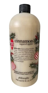 Champú Philosophy Canela Manzanas Azúcar Gel de Ducha Baño Burbujas 32 OZ - Imagen 1 de 3