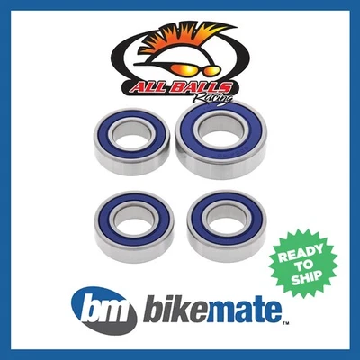 Kit de juntas de cojinetes de rueda traseros para Kawasaki KLR 250 1985 1986 1987 1988 1989 Foto 1 de 2