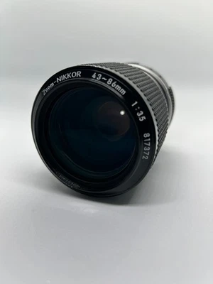 [Near MINT] Nikon Ai Zoom-NIKKOR 43-86mm F3.5 MF Zoom Lens from Japan 8-2 - Image 1 of 4