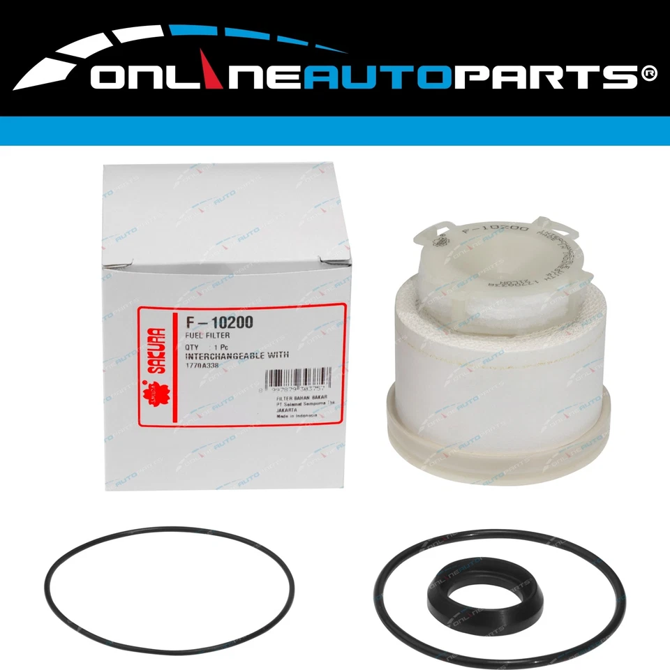 Sakura Fuel Filter for Toyota Hiace KDH201R 3.0L 4cyl 1KD-FTV 2006~2018 - image 1 of 1