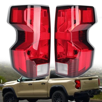 Lámpara de freno halógena izquierda y derecha TaiL para Chevrolet Colorado 2023-2024 2025 Foto 1 de 4