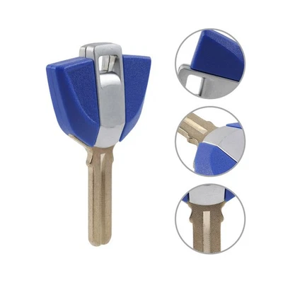 Uncut Blade Blank Key Replacement Blue For BMW K1300R K1300S S1000RR K1200GT - Imagem 1 de 4
