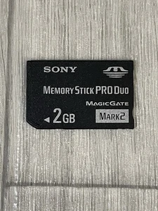 Sony 2Gb Memory Stick Pro Duo Magic Gate Memory card - Black - Picture 1 of 1
