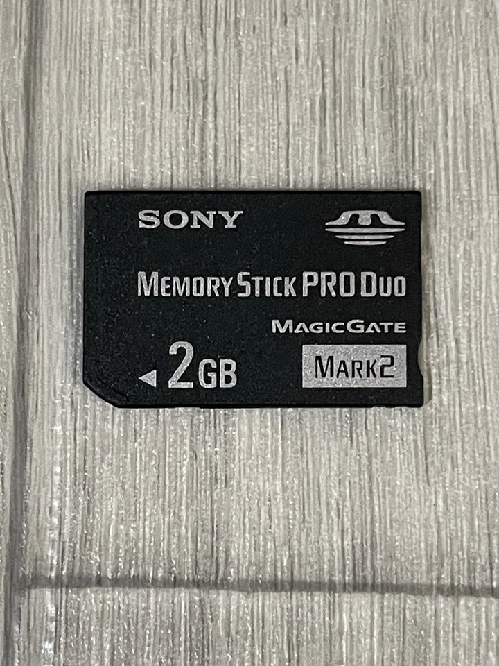 Sony 2Gb Memory Stick Pro Duo Magic Gate Memory card - Black - Image 1 of 1