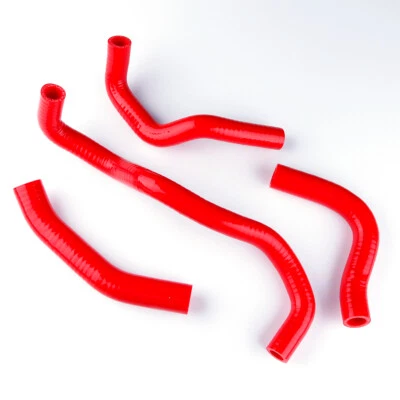 For Kawasaki Vulcan 1500 VN1500 Nomad 99-04 Silicone Radiator Coolant Hose Red - Imagem 1 de 4