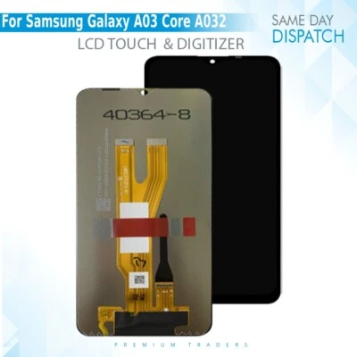 For Samsung Galaxy A03 Core A032 Replacement LCD Touch Screen Display No Frame - Image 1 of 2