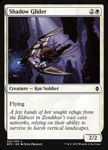 x1 Shadow Glider - Battle for Zendikar - NM - MTG - Image 1 of 1