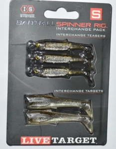 koppers live target baitball spinner rig interchange pack teasers green pumpkins - Picture 1 of 3