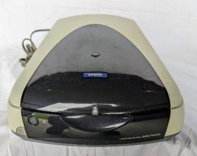Epson Perfection 2450 Photo Flatbed Scanner G860A Flat Pictures Film Paper - Image 1 of 4