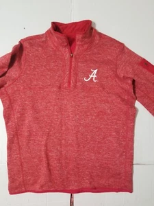 Atlanta Braves "A" Logo Baseball Mens 1/4 Zip Pullover 2XL Sleeve Zipper Pocket  - Picture 1 of 15