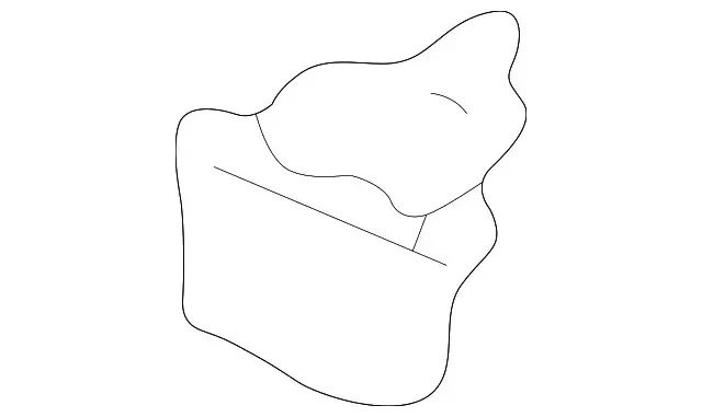 Genuine GM End Cover 25703501 - Image 1 of 1