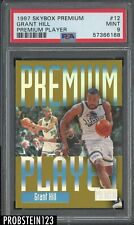 1997 Skybox Platinum Premium Player #12 Grant Hill Detroit Pistons PSA 9 MINT