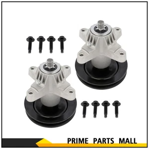 2 PK Spindle Assy for MTD Cub Cadet 618-04474 918904474 918-04474A 918-04474B - Picture 1 of 14