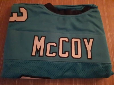 CAMISETA DE FÚTBOL XL AUTOGRAFIADA DE GERALD McCOY CAROLINA PANTHERS ¡CON CERTIFICADO DE AUTENTICIDAD BECKETT! Foto 1 de 3