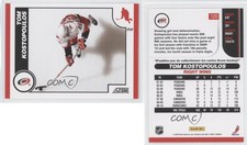 2010-11 Score French Back Tom Kostopoulos #120