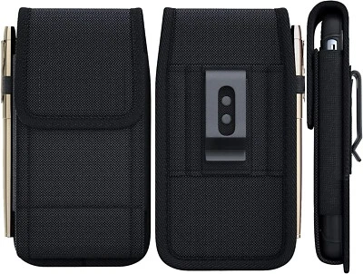 3XL Phones Nylon Vertical Case Pouch Belt Clip Loop Holster XL Fits Otterbox - Image 1 of 4