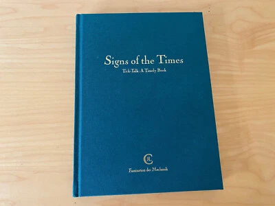 CHRONOSWISS - Libro catálogo SIGNS OF THE TIME - 2001 - Inglés - Image 1 of 4
