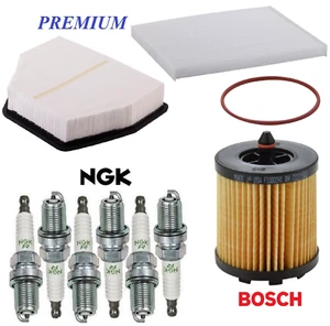Tune Up Kit Filters Spark Plugs For CHEVY CAPTIVA SPORT L4 2.4L 2012-2015 - Picture 1 of 1
