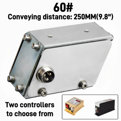 60# Linear Direct Vibration Feeder Vibrating Plate Feeding Machine + Controller - Image 1 of 4