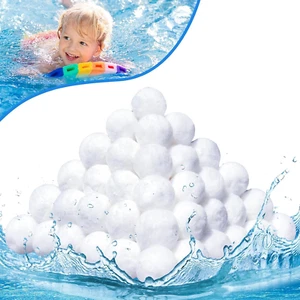 3.1 Lbs Pool Filter Balls, Eco-Friendly Filter Balls for Swimming Pool Sand Filt - Picture 1 of 7