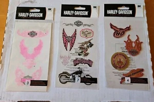 EK Success Harley-Davidson Motorcycles Scrapbooking Stickers - Lot of 3 Packages - Picture 1 of 5