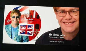 UNIQUE AND INTERESTING GIBRALTAR 2004, 1ST DAY COVER CELEBRATING SIR ELTON JOHN' - Picture 1 of 1