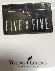 Young Living Essential Oils - Hat Lapel Tie Pin, NEW (FIVE x FIVE) - Picture 1 of 3